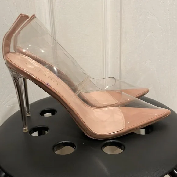 Clear Heels Size 10 - Picture 4 of 10